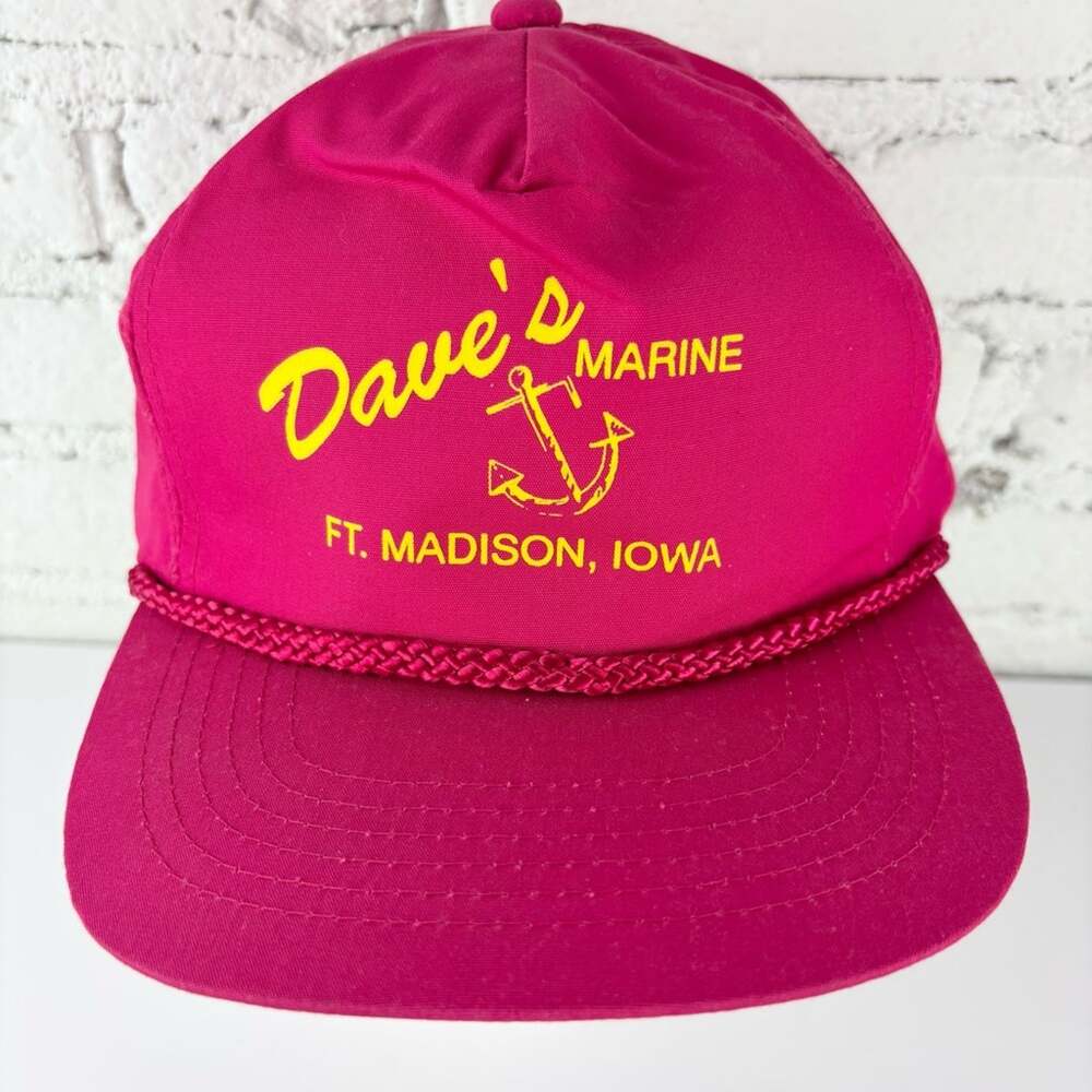 Vintage Dave’s Marine Snap Back Farmer Hat
